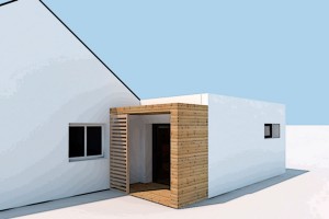 Projet d'extension sur maison récente, Sg plans